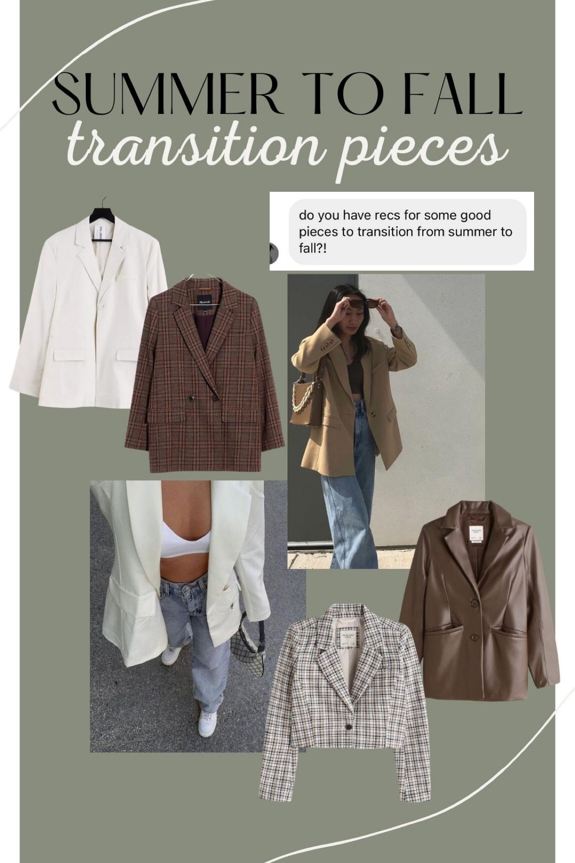 Blazers | leather blazer | plus size | fall clothing

#LTKSeasonal #LTKworkwear #LTKstyletip