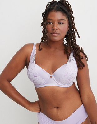 Show Off Plunge Push Up Real Lace Bra | Aerie
