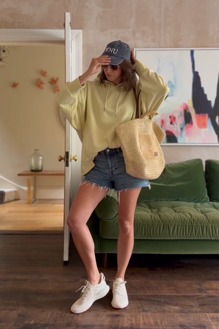 Lemon part I…

Truly the best oversized hoodie - absolutely worth the investment if you ask me 

Wearing size small in the hoodie, 10 in the shorts and the sneakers are tts 

#LTKtravel #LTKspring #LTKuk
