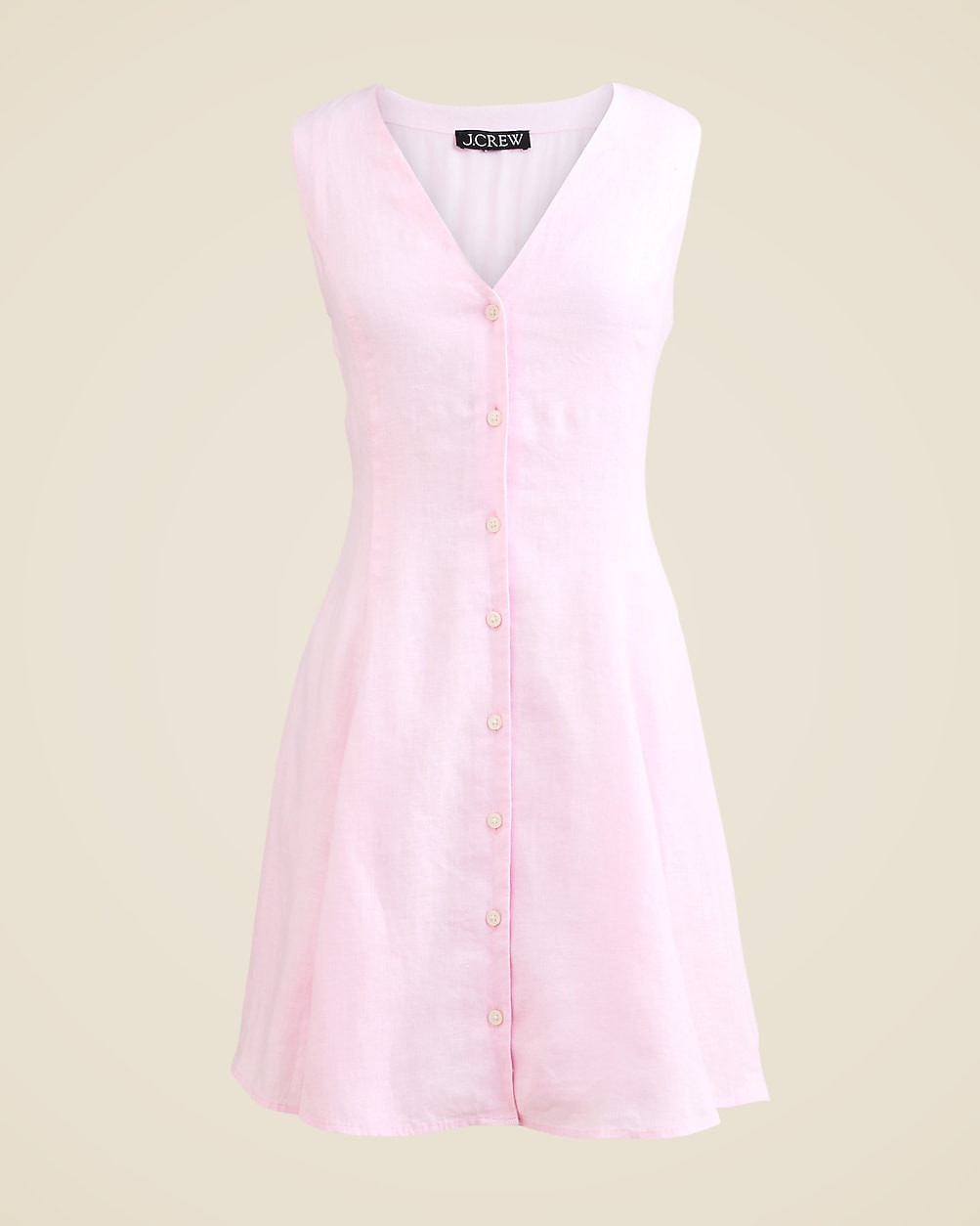 Mini shirtdress in linen | J. Crew US