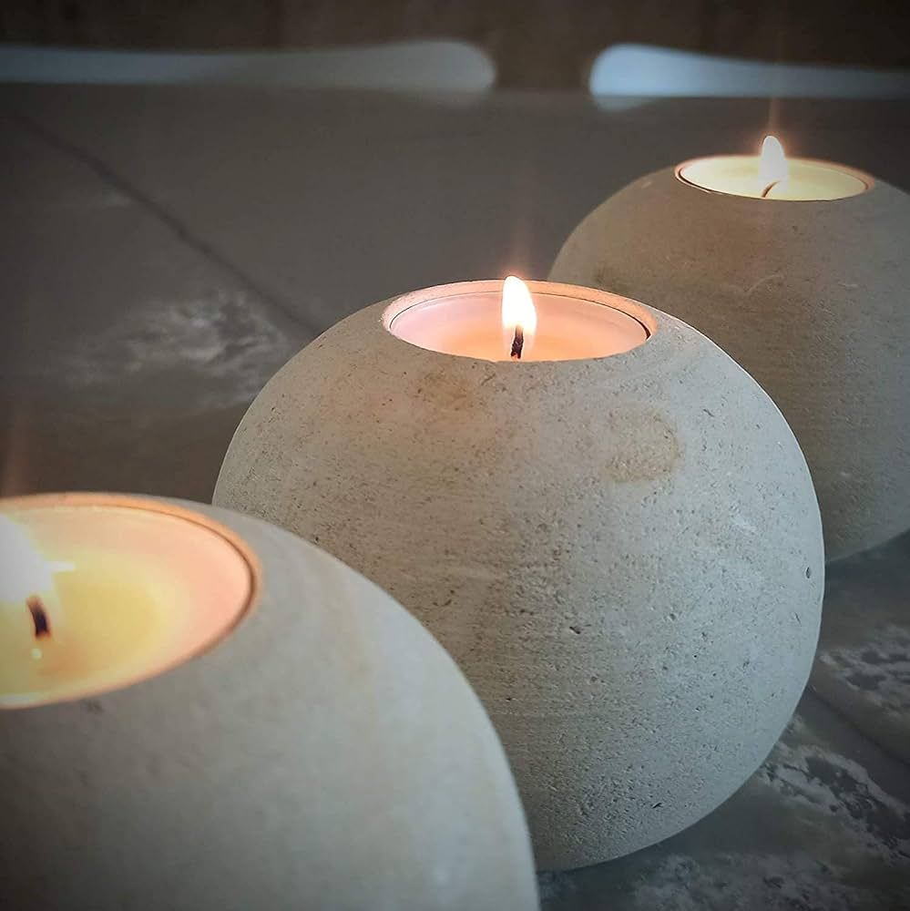 Handmade Spheres Candle holder Incl Gift Box & Message Card - Teacher Appreciation Gifts Mothers ... | Amazon (US)
