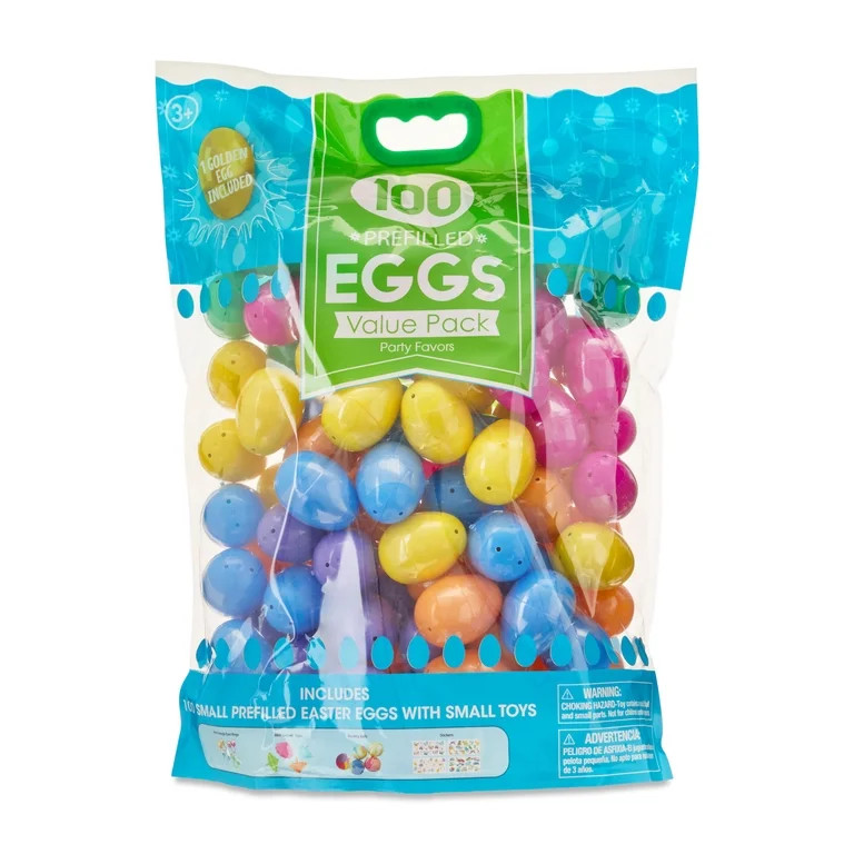 Multicolor Prefilled Eggs, 100 Count, Easter by Way To Celebrate | Walmart (US)
