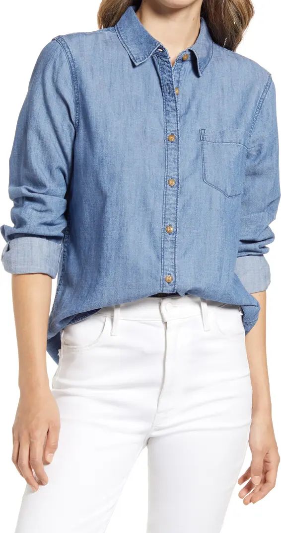 Caslon® Easy Button-Up Shirt | Nordstrom | Nordstrom