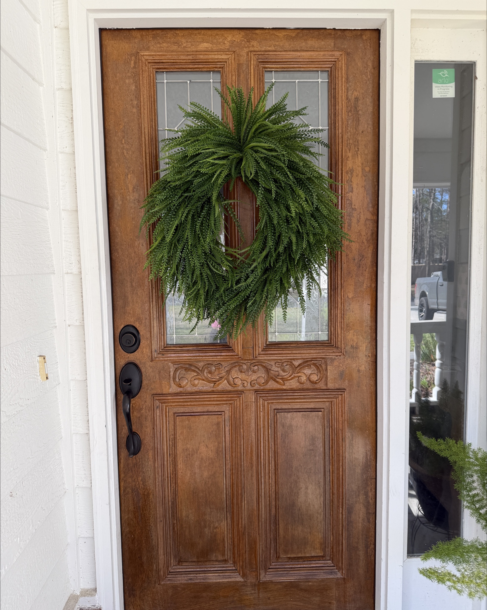 Front door revamp with a little restor a finish! 

#LTKHome