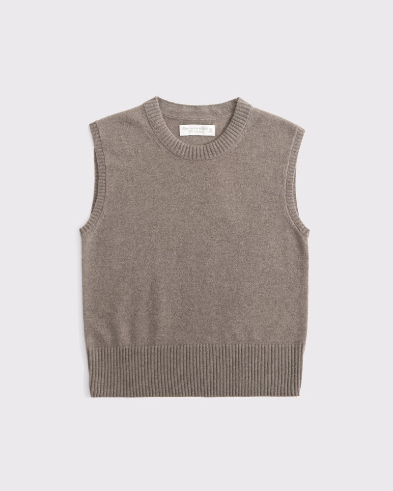 Women's Cashmere Sweater Shell Top | Women's Tops | Abercrombie.com | Abercrombie & Fitch (US)