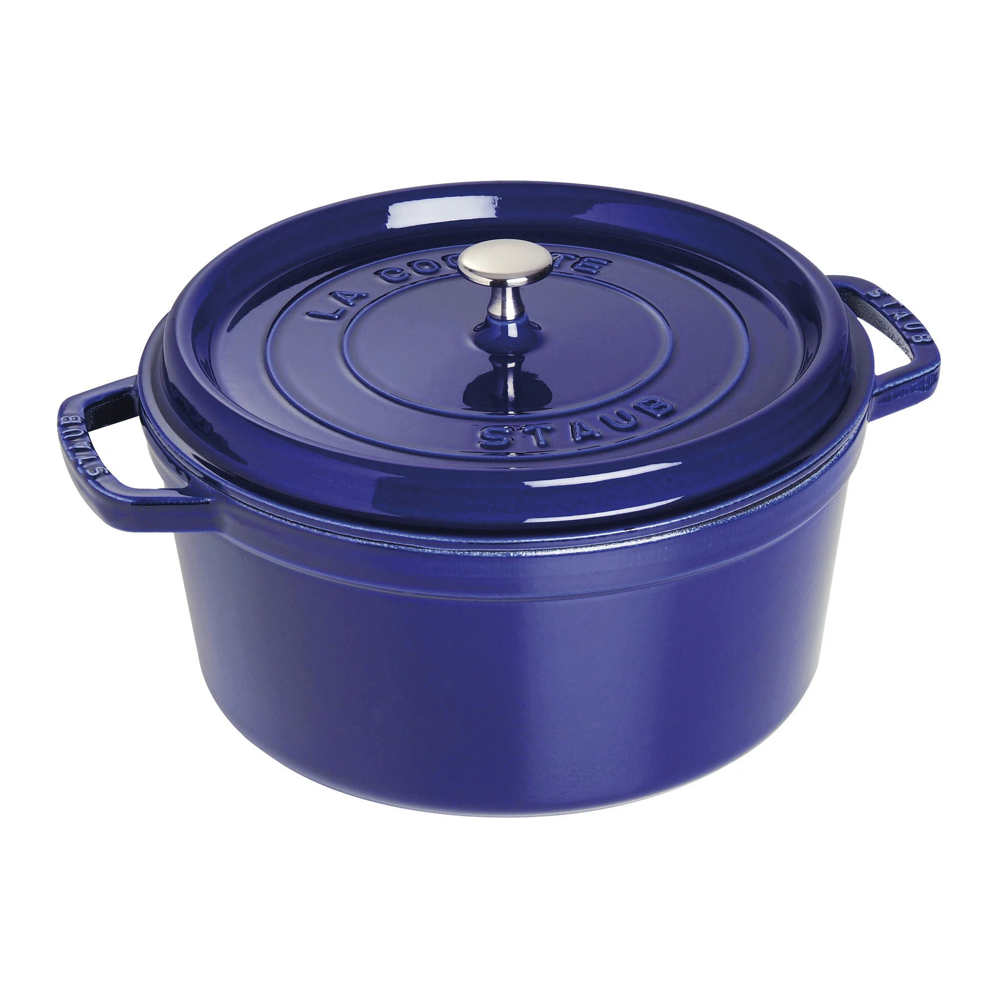 Staub Cast Iron Round Dutch Oven Hand Crafted In France | Wayfair North America