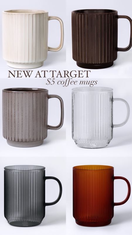 New at Target🎯 
$5 coffee mugs 🙌🏼.

#coffee #coffeemugs

#LTKGiftGuide #LTKhome #LTKfindsunder50