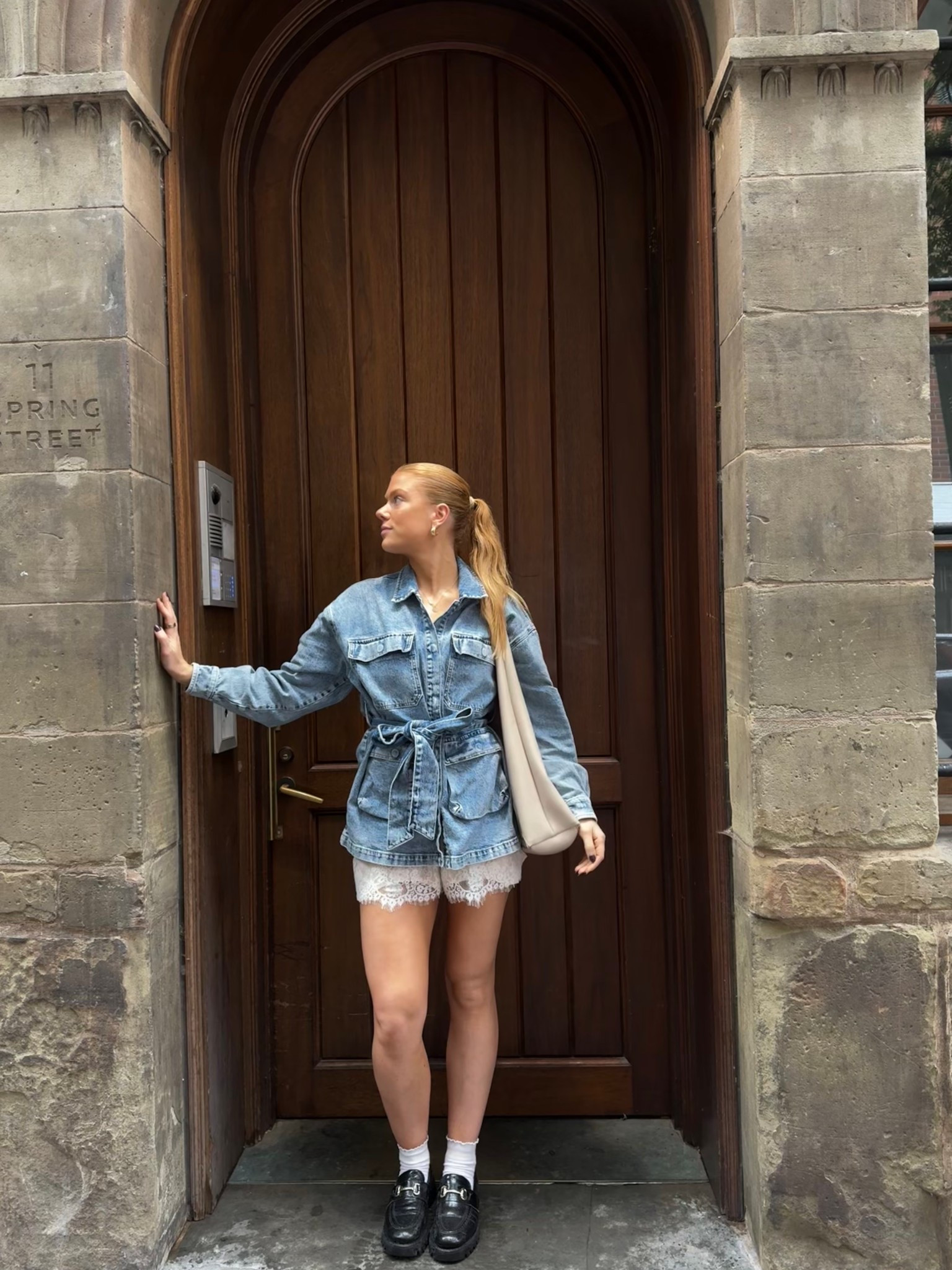 loving this belted denim top paired with lace shorts and loafers 

#LTKStyleTip #LTKTravel #LTKSeasonal