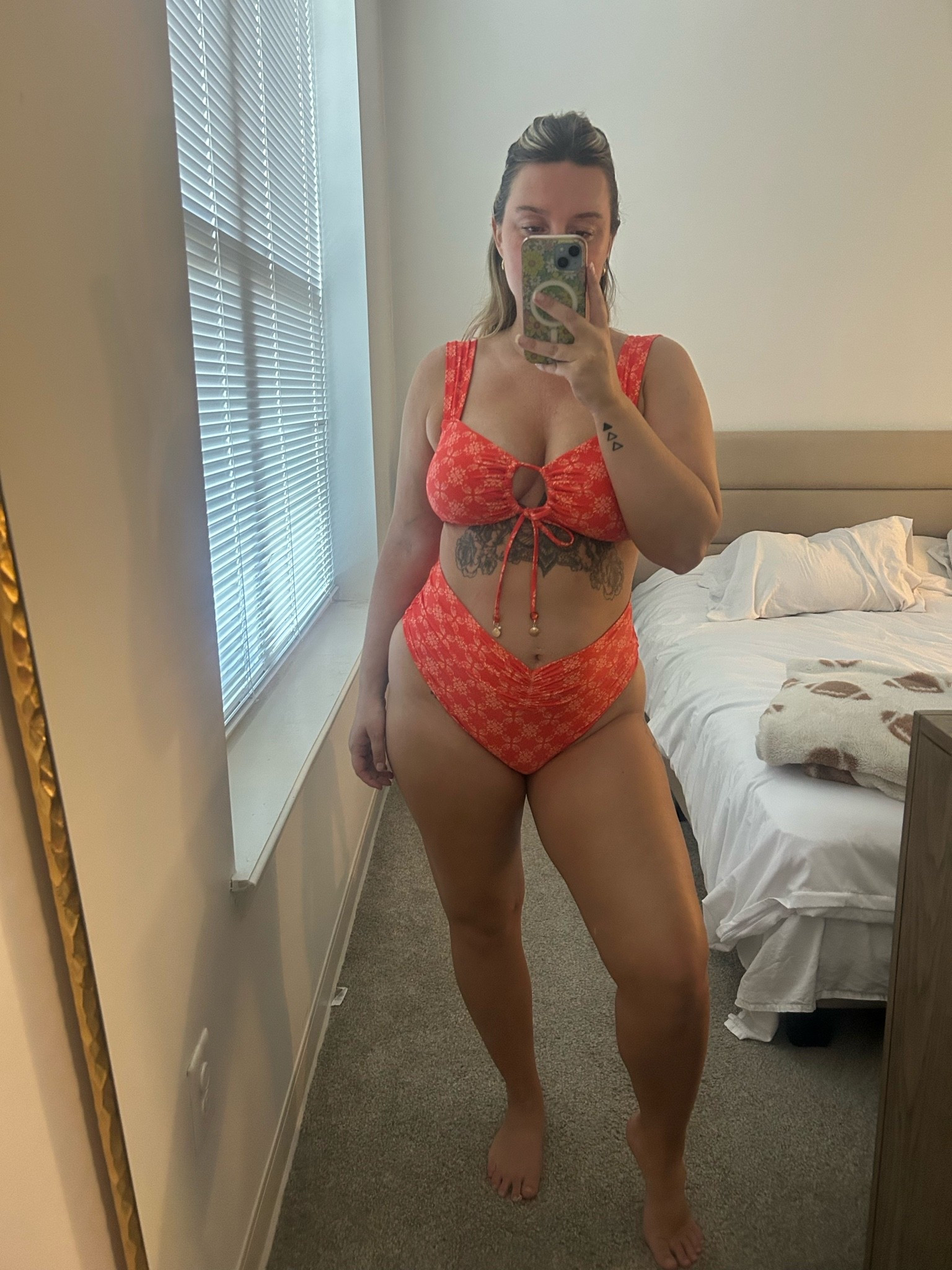 @Aerie swim 
Wearing size large in both top and bottom

#LTKSwim