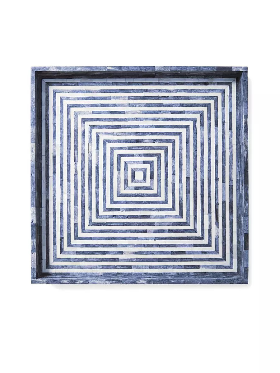 Bar Harbor Bone Inlay Tray | Serena and Lily