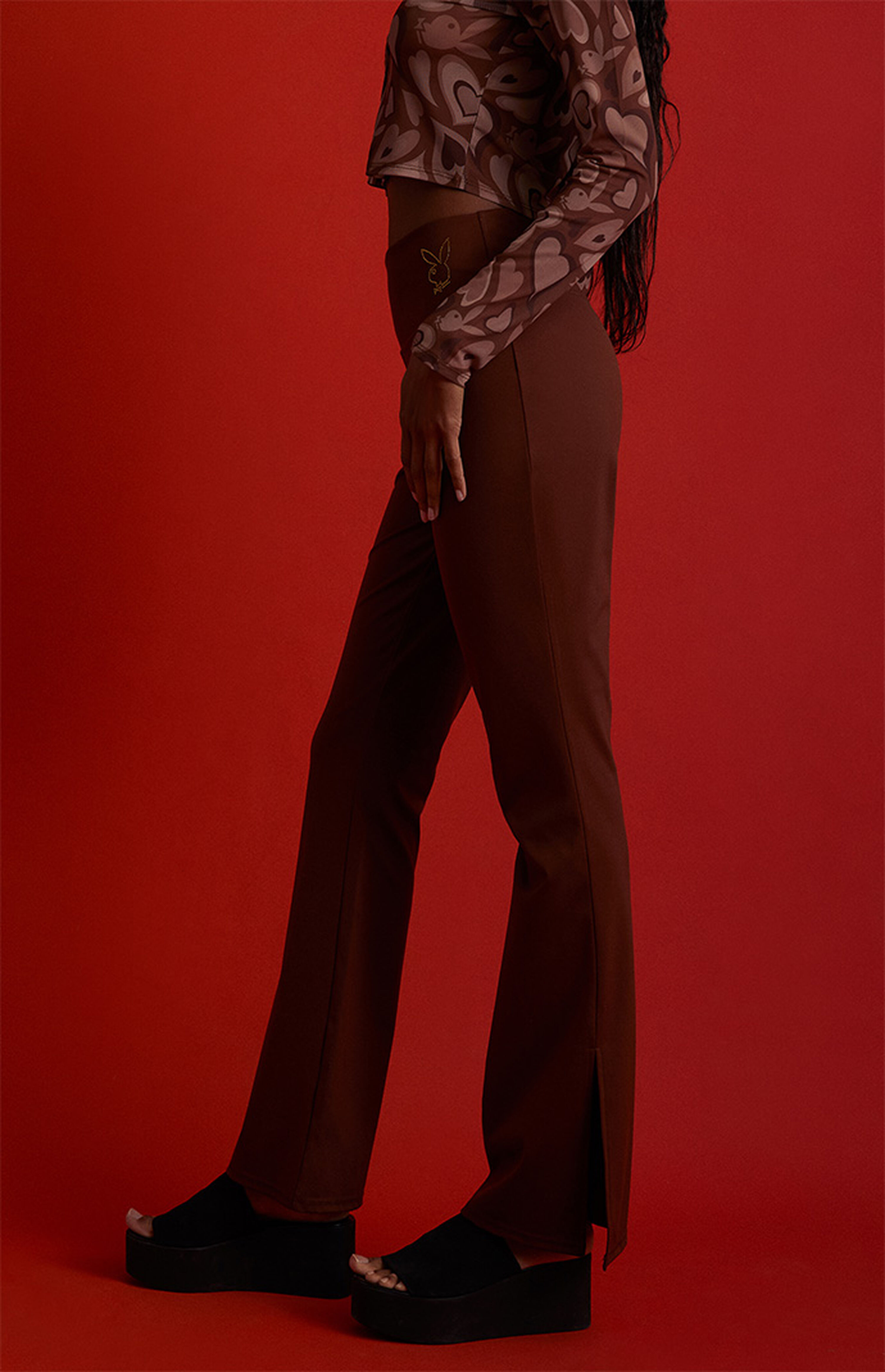 Playboy By PacSun Crystal Flare Leggings | PacSun