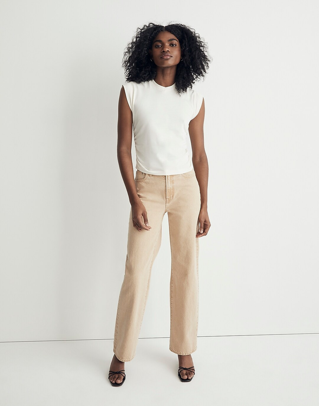 Side-Cinch Muscle Tee | Madewell