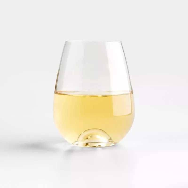 Lulie Stemless Champagne Glass Flute + Reviews