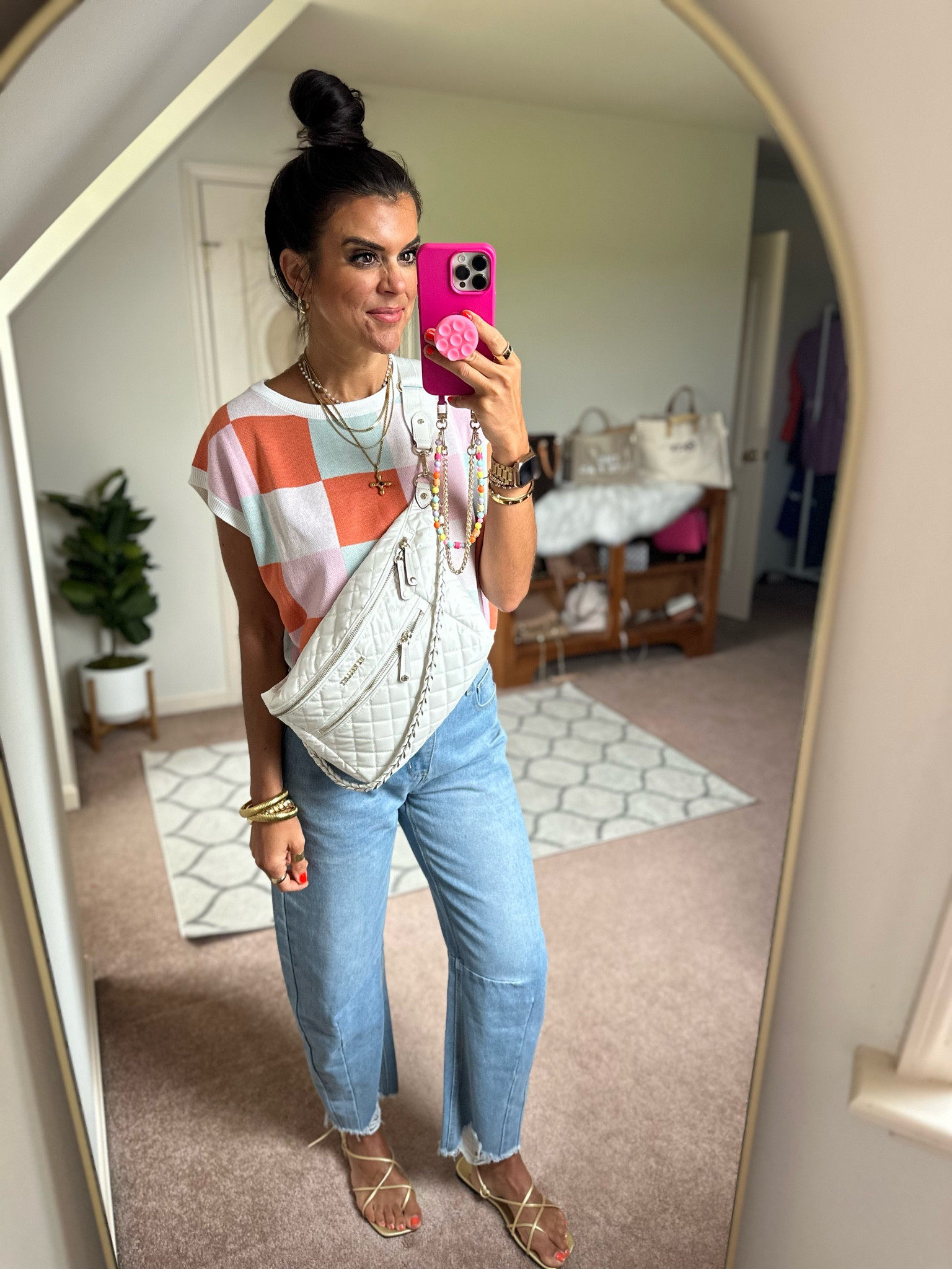 Today’s ootd 
Size small in sweater and jeans 

#LTKStyleTip #LTKFindsUnder100 #LTKSeasonal