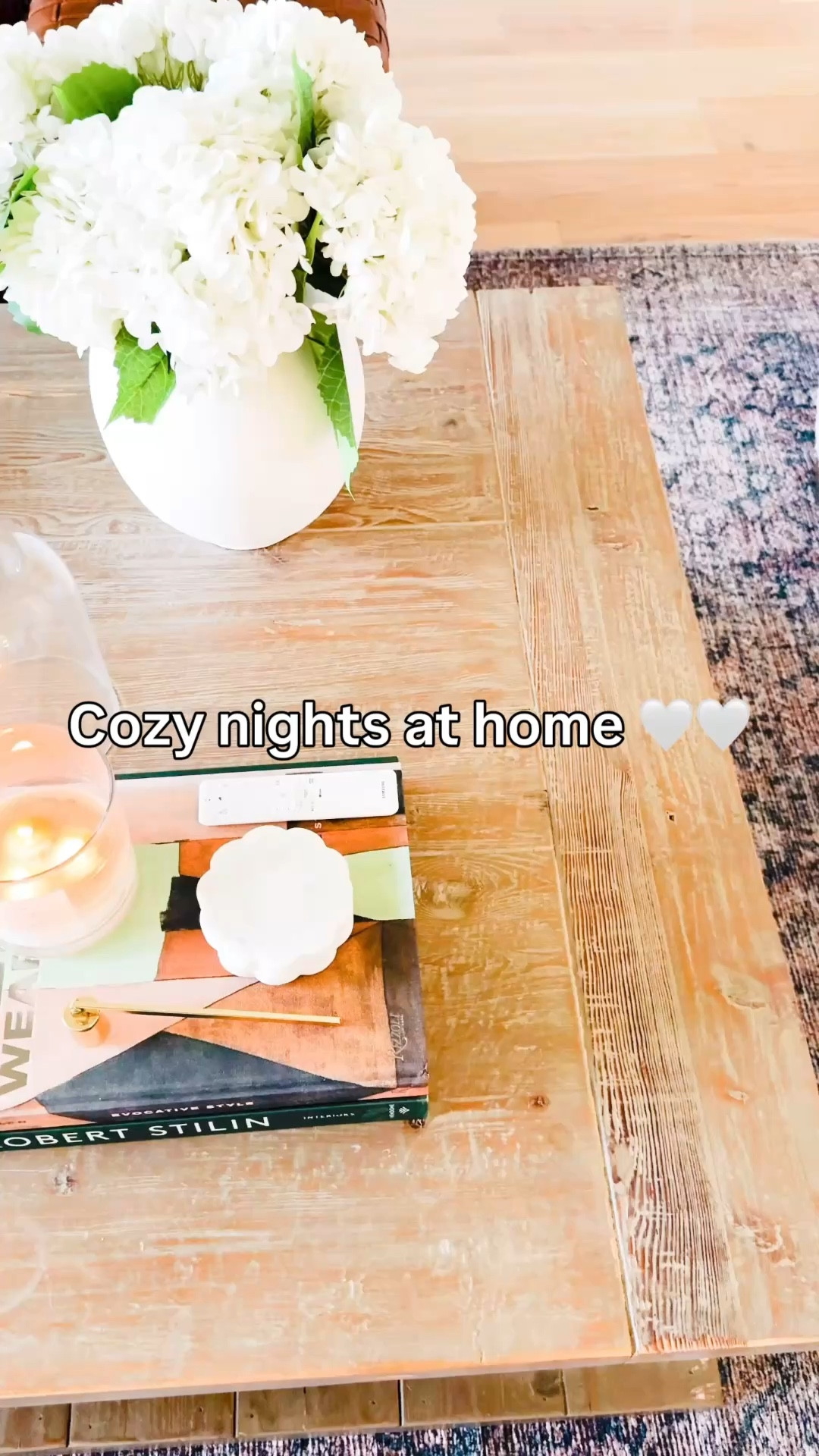 Creating a cozy evening at home is one of my favorite ways to reset and this little coffee table setup is everything right now. Soft lighting, fresh florals, and a few layered decor pieces instantly make the space feel warm and inviting without overcomplicating it. I always say it’s the small details like a candle, a stack of books, and a simple tray that make your home feel styled but still lived in. Everything here is affordable and easy to recreate. Follow me on LTK for daily home decor and Amazon finds.

#LTKSaleAlert #LTKHome