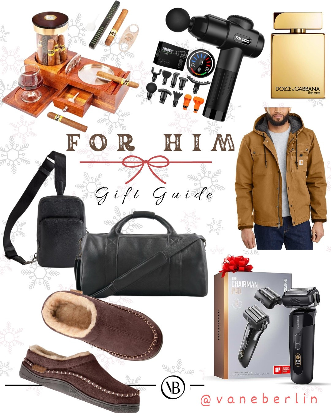 Holiday gifts for him. For style, tech and everyday essentials! Men’s gift, men essentials, gift inspo, Black Friday deals for men

#LTKGiftGuide #LTKCyberWeek #LTKFindsUnder100