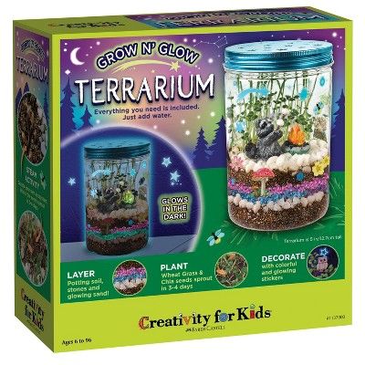 Creativity for Kids Grow N' Glow Terrarium | Target