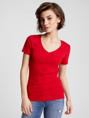 Favorite V-Neck T-Shirt | Tommy Hilfiger | Tommy Hilfiger (US)