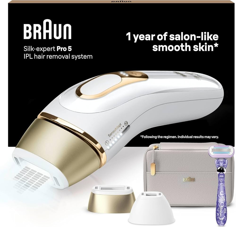 IPL Silk·Expert Pro 5 PL5157 Latest Generation IPL, Holiday Gifts for Women and Men, at-Home Hai... | Amazon (US)
