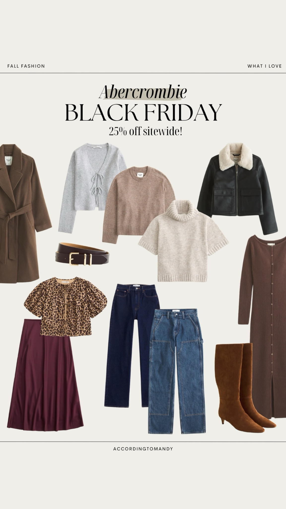 Abercrombie Black Friday // 25% off sitewide!!

abercrombie finds, abercrombie black friday, abercrombie sale, fall fashion finds, fall fashion trends 2024

#LTKSaleAlert #LTKCyberWeek #LTKSeasonal