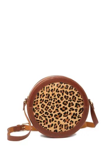 Cheetah Genuine Calf Hair Crossbody Bag | Nordstrom Rack