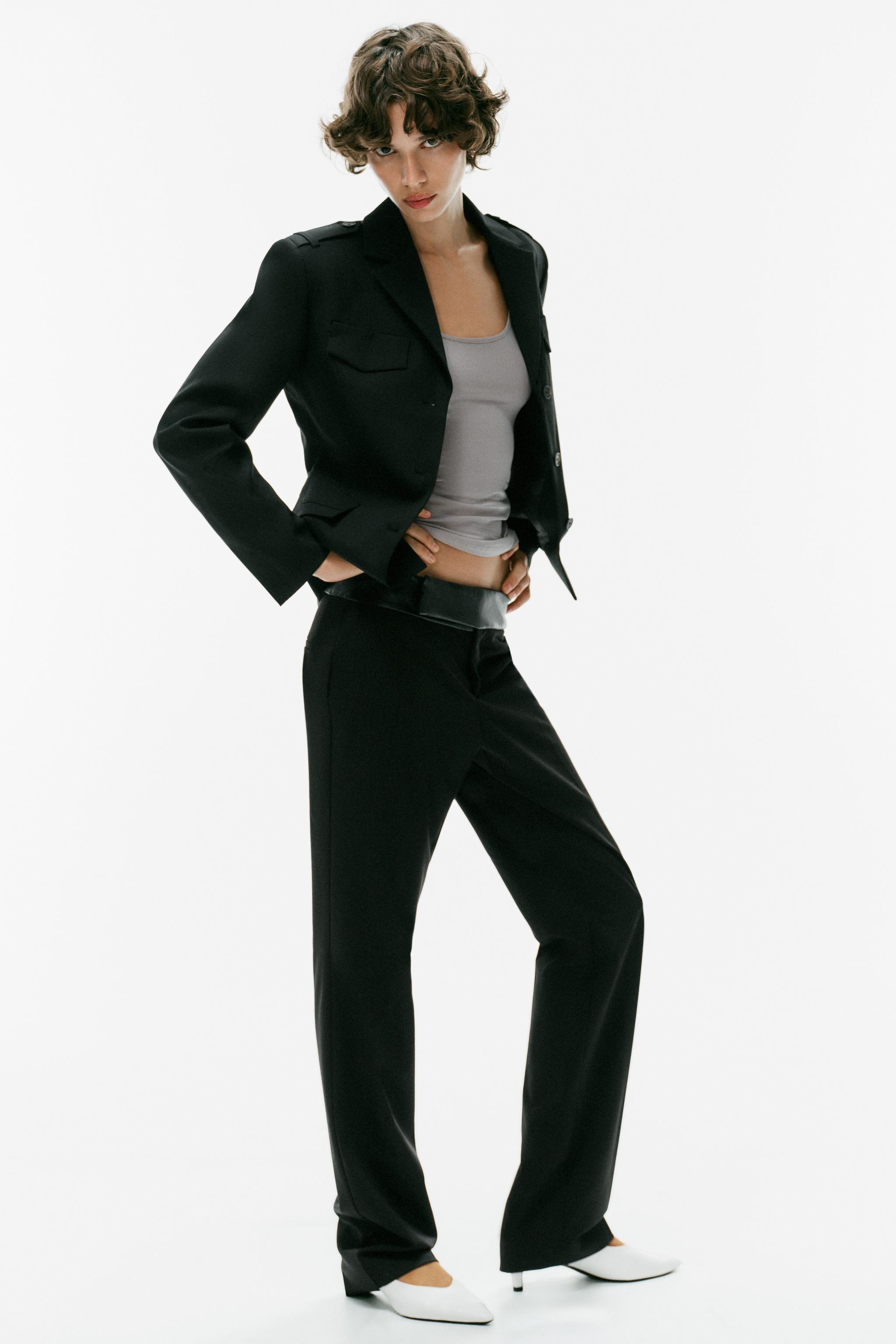 SHORT LAPEL BLAZER | Zara US