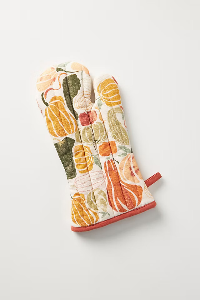 Pumpkin Harvest Oven Mitt | Anthropologie (US)