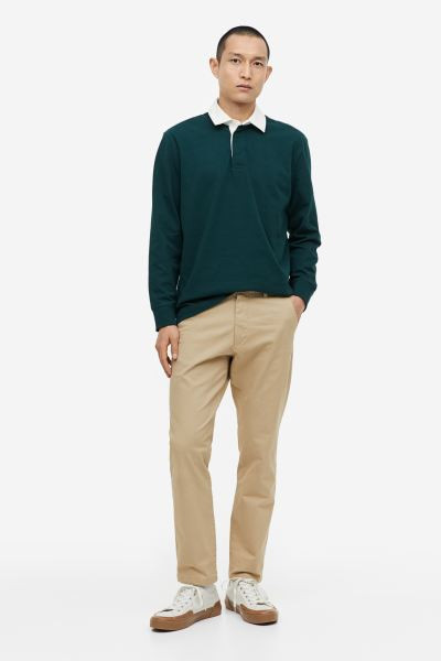 Slim Fit Cotton Chinos | H&M (US + CA)