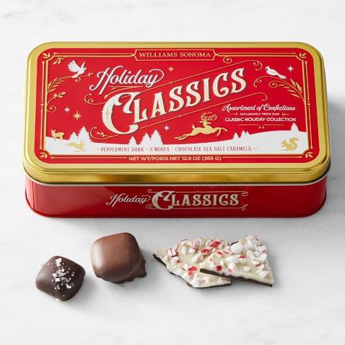 Williams Sonoma Small Holiday Classics Tin, Set of 2 | Williams-Sonoma