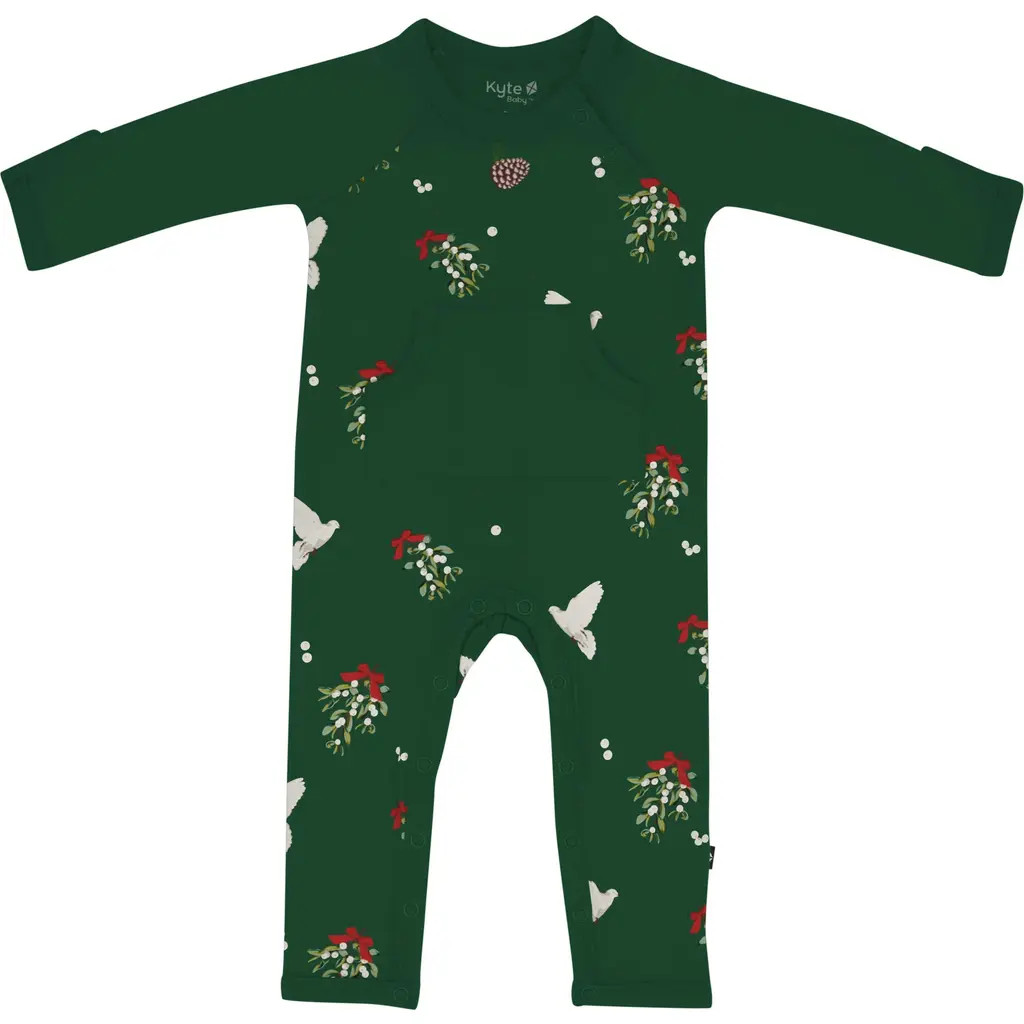 Kyte BABY Mistletoe Longall Romper at Nordstrom Rack, Size 6-12M | Nordstrom Rack
