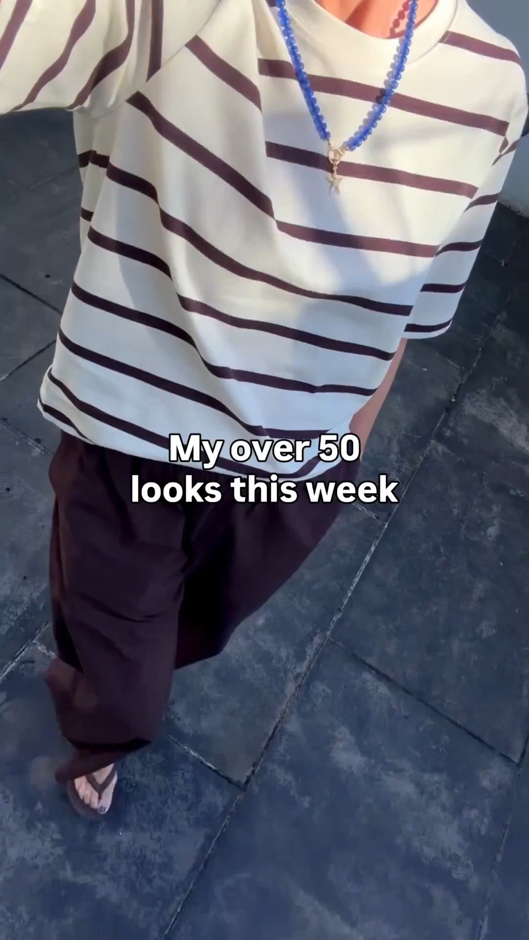 Some of my looks this week . 
Stripes, checks, linen and some of my most worn trousers on repeat. 

Everything here has the option to be worn lots of ways which is how I build my looks. I’ve no room for one trick ponies and the key to this is always simplicity. 

Let me know your favourite x

Look 1. Small Tee and trousers
Look 2 large jacket, M trousers
Look 3. 12 jacket, 25/31 jeans
Look 4. Medium jumper and trousers

#LTKstyletip #LTKover50style #LTKsummer
