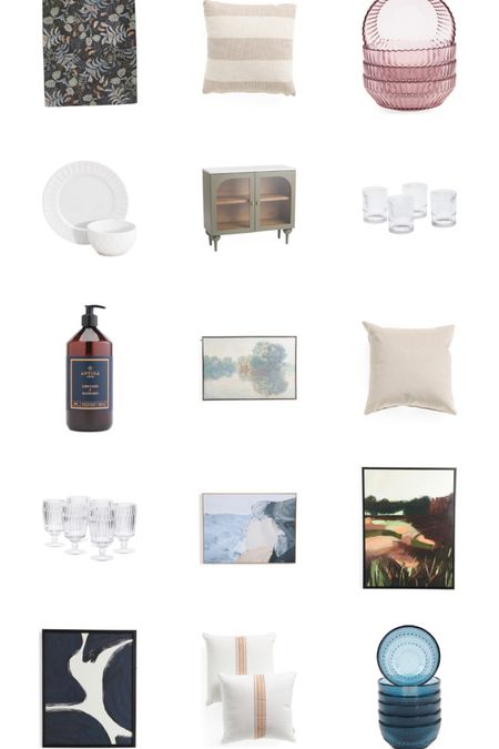 Really good home decor options at TJMaxx and Marshal’s right now 🙌👏🤩 Big sales this week too!

Wall art, throw pillows, dishes, glass bowl, glass dishes, dish ware set, hand soap

#LTKsalealert #LTKhome #LTKFind