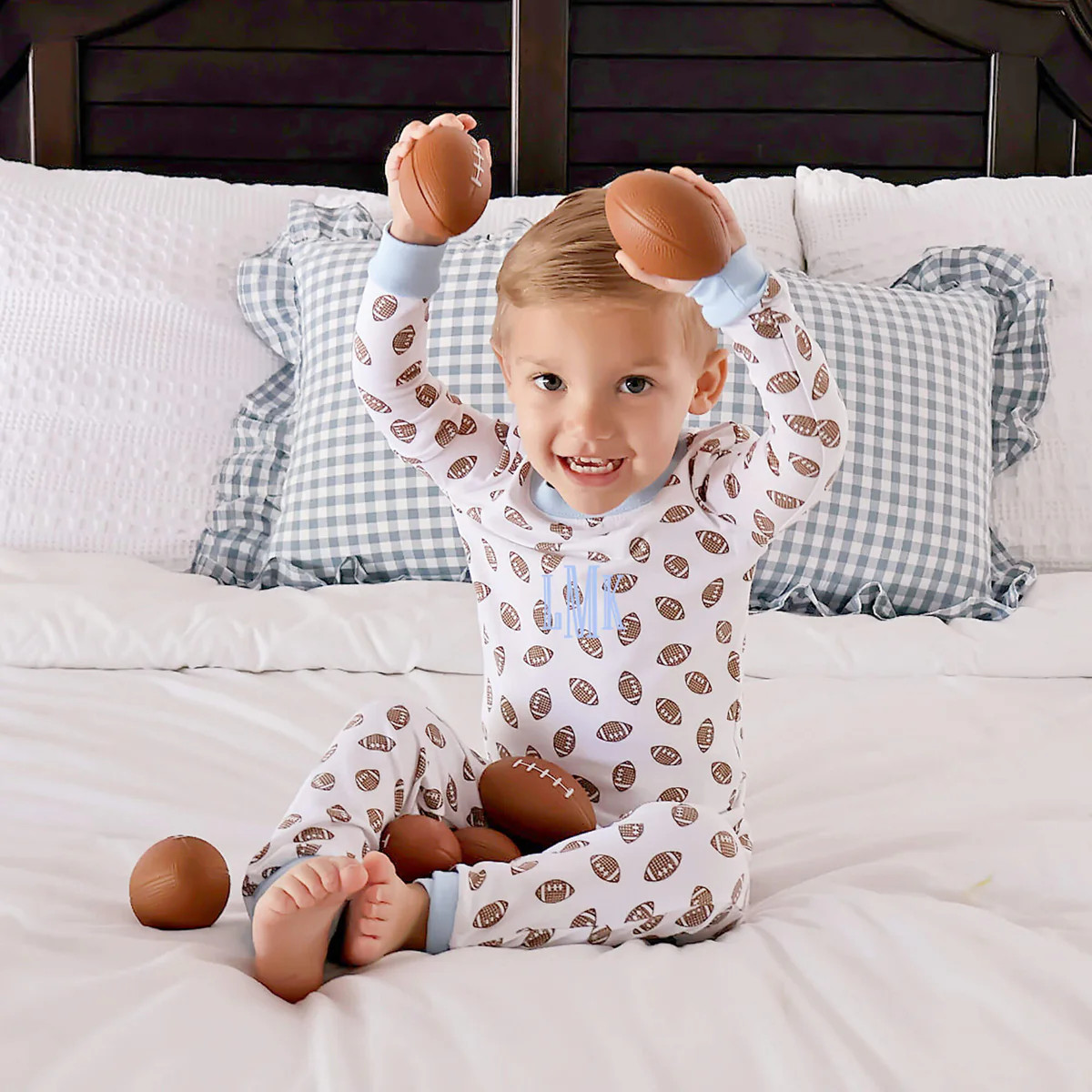 Game Day Football Pajamas | Classic Whimsy