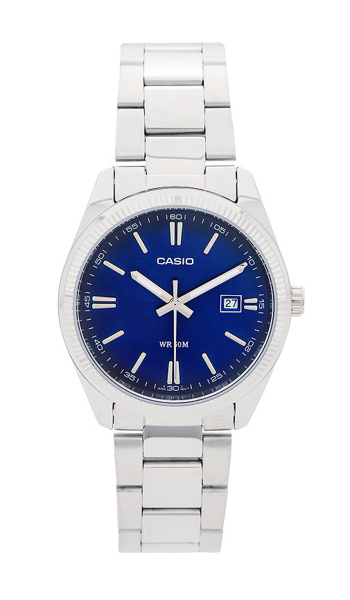 Casio MTP1302 Series Watch in Blue. | Revolve Clothing (Global)