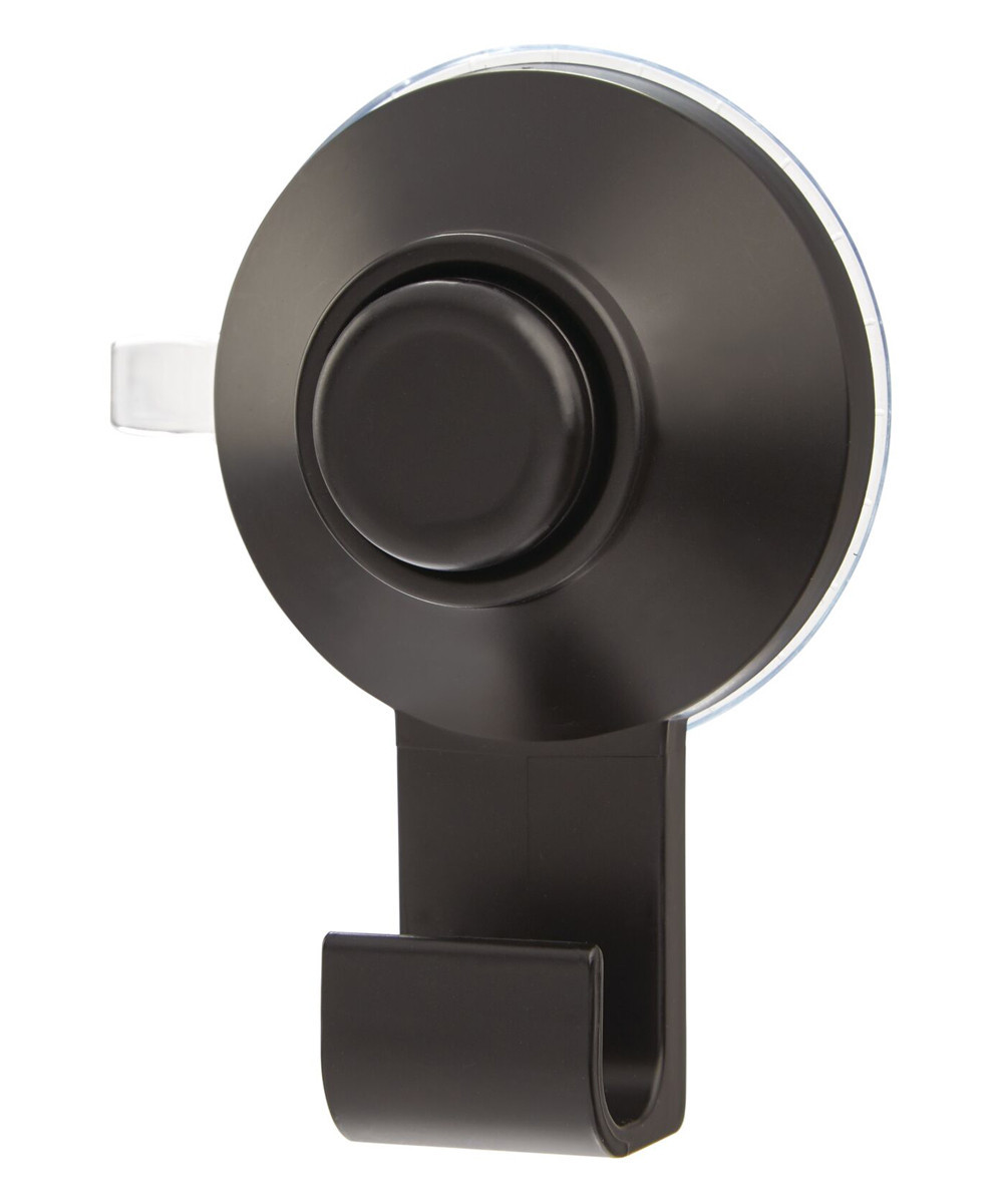 iDesign Wall Hooks Matte - Black Everett Push-Lock Suction Hook - Set of Two | Zulily
