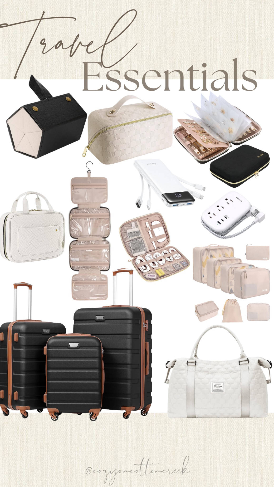 Travel essentials 
Travel size
Travel necessities 

#LTKSaleAlert #LTKFindsUnder50 #LTKTravel