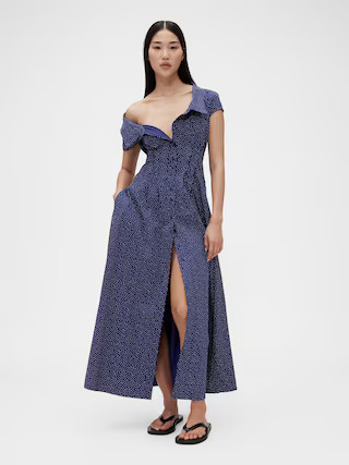 GapStudio Poplin Maxi Shirtdress | Gap (US)