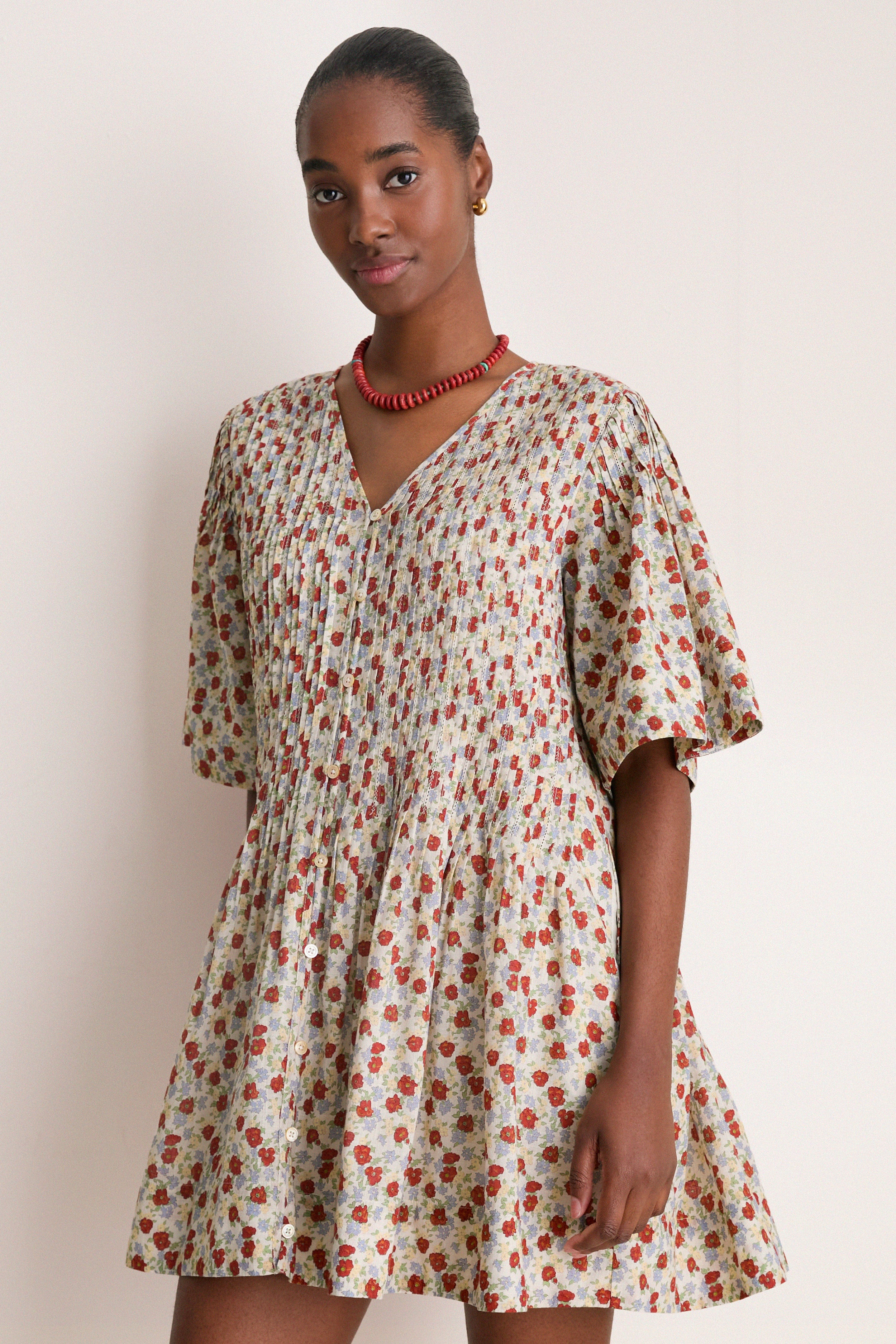 Multi Viera Print Mini Dress | Tuckernuck (US)