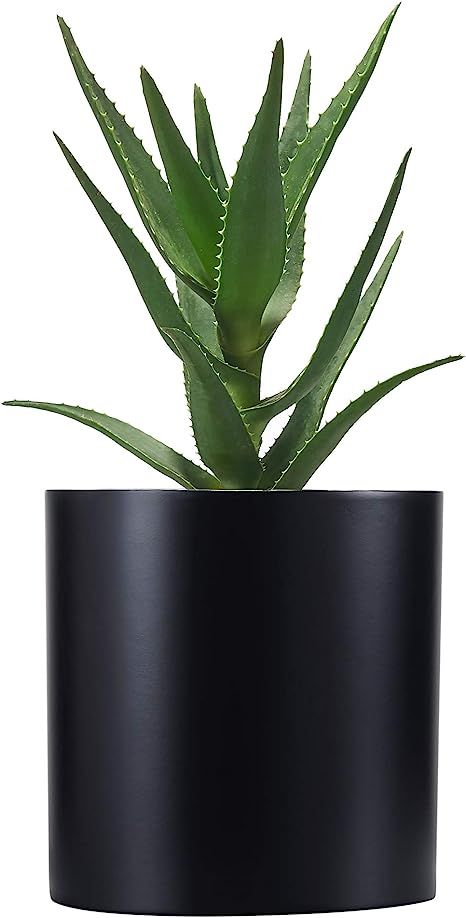 FaithLand Plant Pot 8 inch - Perfectly Fits Mid-Century Modern Plant Stand - Drainage Plug - Matt... | Amazon (US)