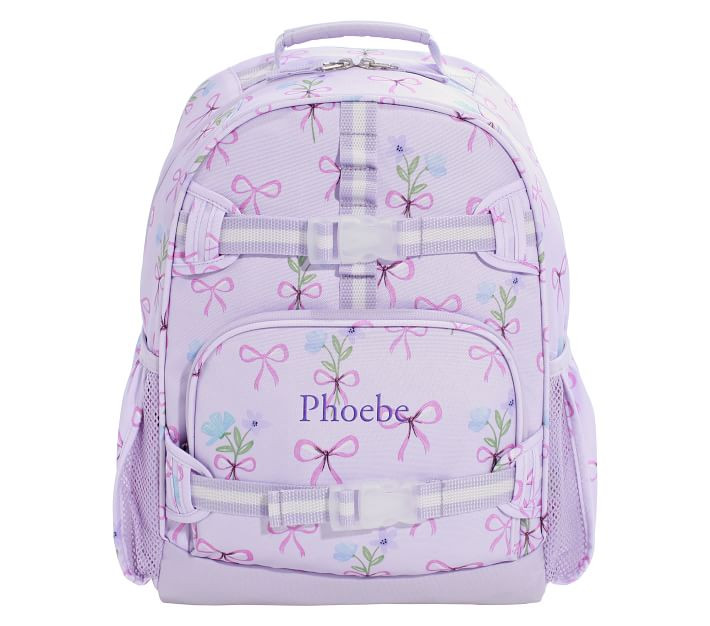Mackenzie Lavender Pretty Bows Backpacks | Pottery Barn Kids