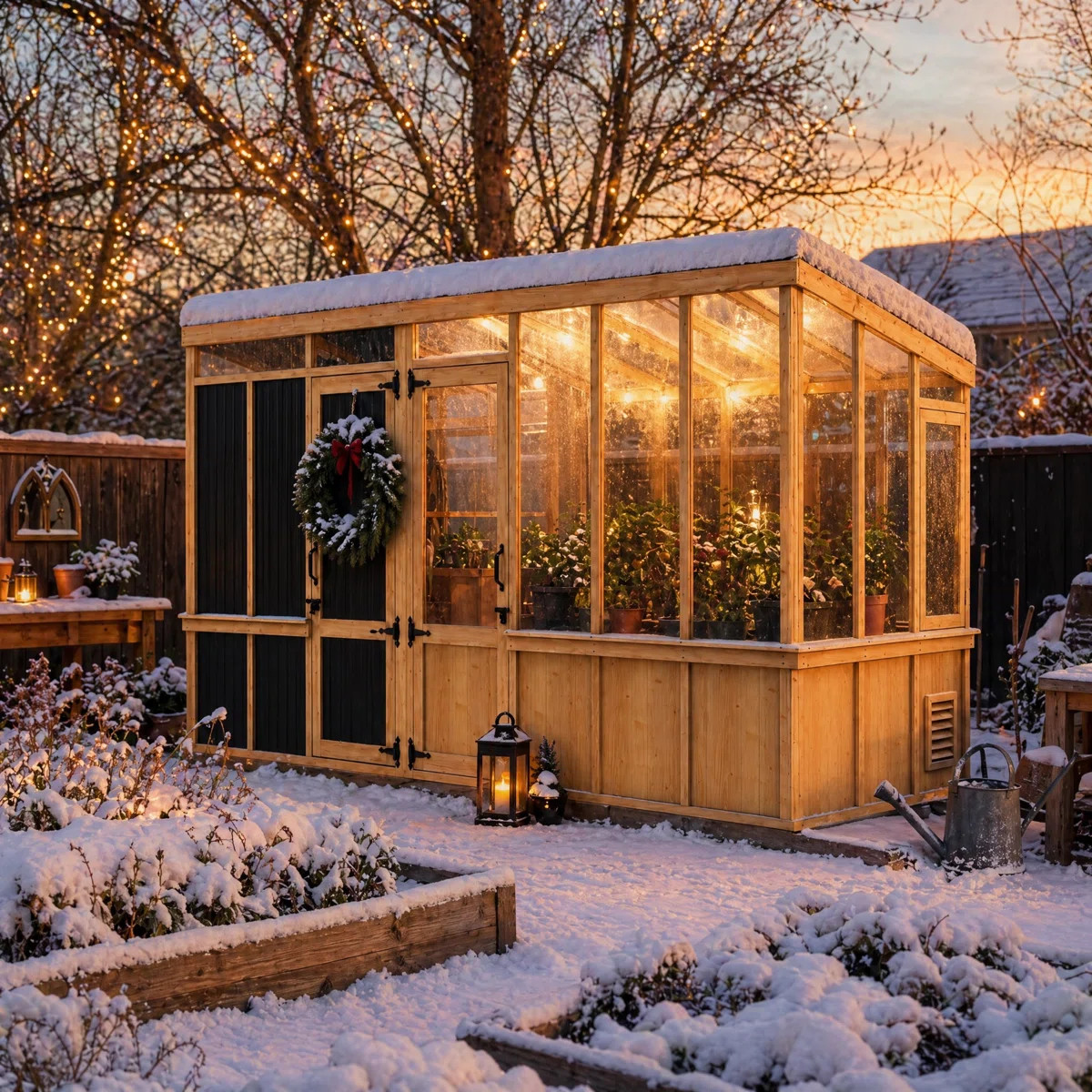 14' X 5.9'X 7.85' Walk-In Greenhouse | 2-In-1 Shed + Greenhouse | Wayfair North America