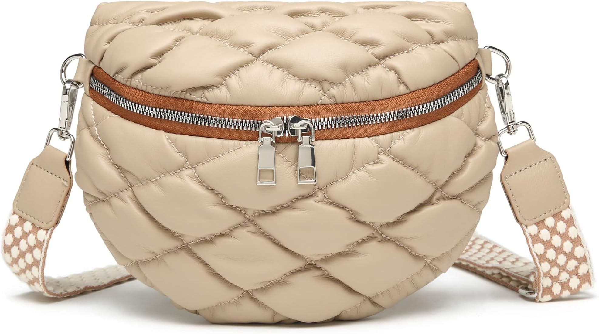 Eslcorri Crossbody Bags for Women - Fashion Sling Purse Shoulder Bag Fanny Pack Leather Causal Ch... | Amazon (US)