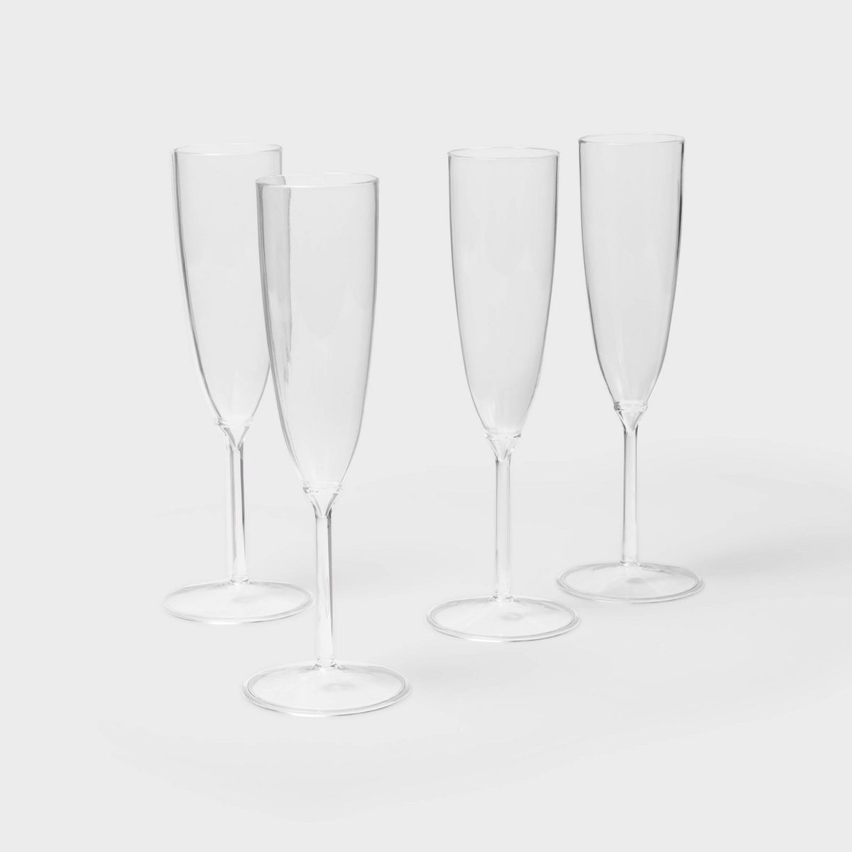 4ct Core NYE Champagne Flutes - Spritz™ | Target