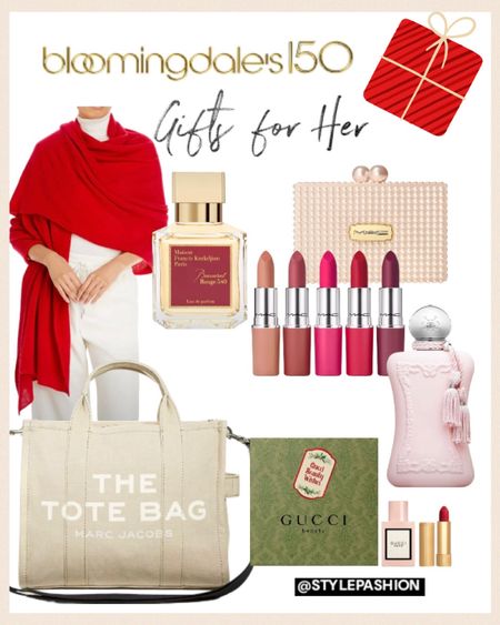 Holiday gifts for her at Bloomingdale’s! @bloomingdales #Bloomingdales #ad  
 
 
Gifts for her, Christmas gifts, gifts under $200, gifts for mom, gifts for beauty lovers, beauty gifts , best perfumes, cashmere scarf, lipstick set , MAC lipstick, luxury gifts, makeup gifts 

#LTKbeauty #LTKGiftGuide #LTKHoliday