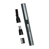 Wahl Micro Groomsman Battery Personal Trimmer for Hygienic Grooming with Rinseable, Interchangeab... | Amazon (US)