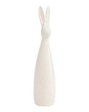 Handmade In Portugal 17.75in Reactive Glaze Ceramic Rabbit | TJ Maxx