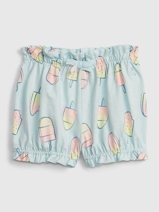 Baby 100% Organic Cotton Mix and Match Bubble Shorts | Gap (US)