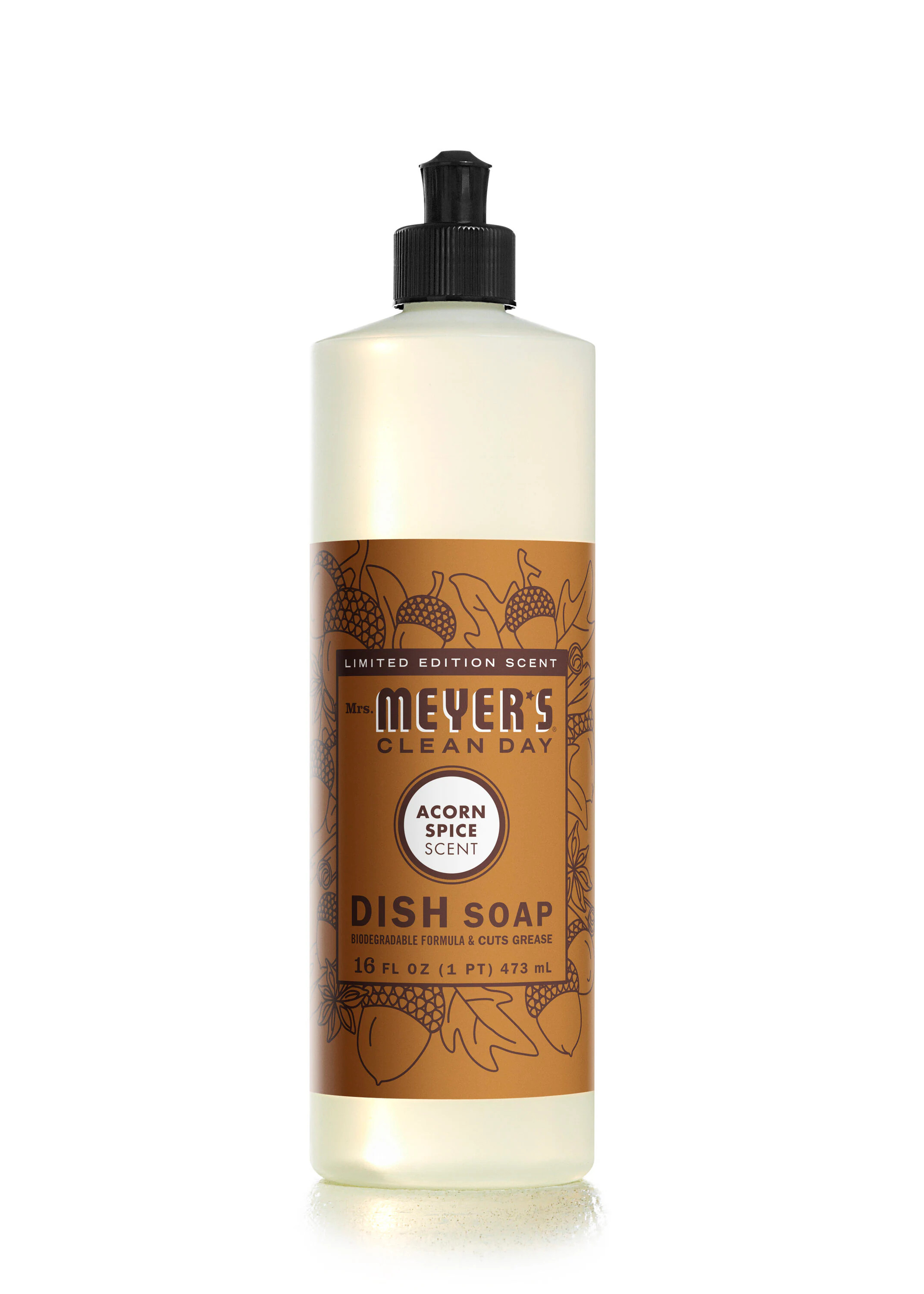 MRS MEYERS CLEAN DAY 16-fl oz Acorn Spice Limited Edition Dish Soap one_size | 347547 | Lowe's