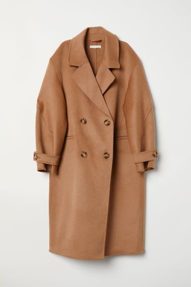 H & M - Cashmere-blend Coat - Beige | H&M (US)