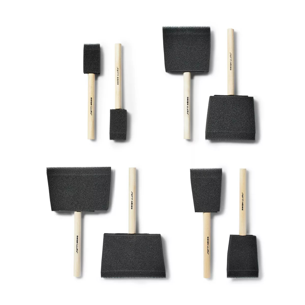 8ct Foam Brush Variety Pack - Mondo Llama™ | Target